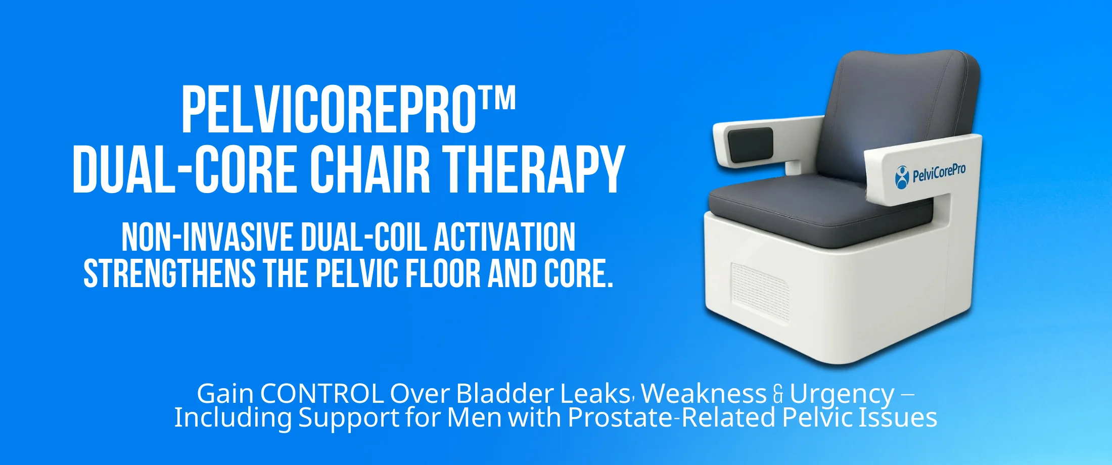 PelviCorePro™ Dual-Core Chair Therapy Windsor Ontario